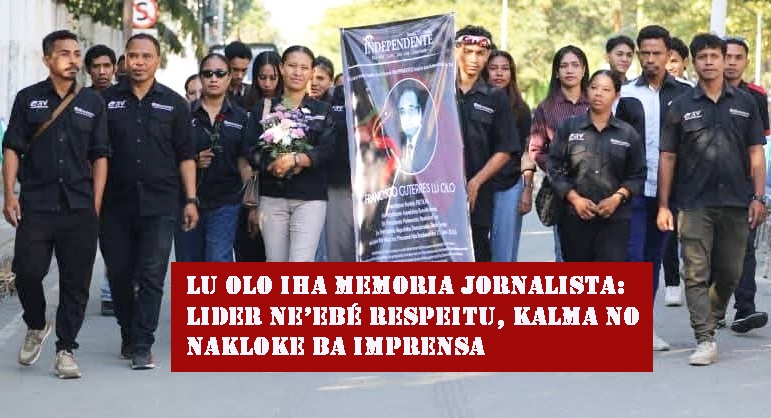 Lu Olo iha memoria jornalista: Lider ne’ebé respeitu, kalma no nakloke ba imprensa