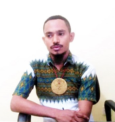 Diretor Exekutivu Asosiasaun Difesiensia Timor-Leste (ADTL), Cesario da Silva. Foto:Dok/INDEPENDENTE.
