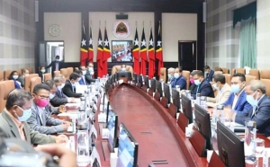 Reuniaun Konsellu Ministru ne&#039;ebe diriji husi PM Taur Matan Ruak. Foto:Gab,MPCM.