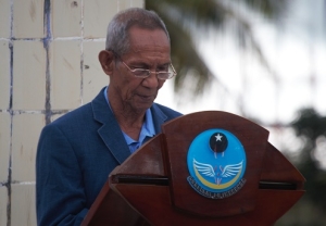 Sasin Fransisco da Costa Perreira, ne’ebé Tula Jornaslista na’in 5 ba Balibo. Foto: Domingos Gomes/INDEPENDENTE.