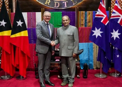 Prezidente Republika, Jose Ramos Horta ho Primeiru Ministru Australia, Anthony Albanese. FOTO: Media-PR// 