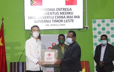 Timor-Leste Gets China COVID-19 Vaccine Donation to Prevent Virus Spread