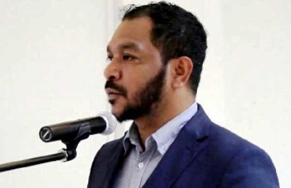 The Parliamentary Reform Minister, Fidelis Mangalhaes