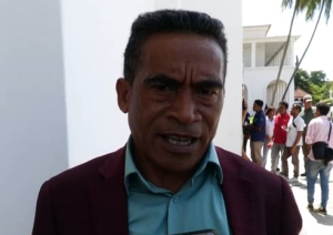 Ministru Asuntu Kombatentes Libertasaun Nasionál Gil da Costa Monteiro &quot;Oan Soru&quot;. Foto:INDEPENDENTE.