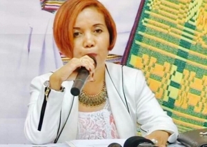 Prezidente Partidu Trabalhista Angela Freitas.