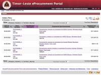 Projetu ba kompaña Evip Marel II, Lda. ne’ebé rejistu iha Portal eProcurement Timor-Leste, Domingu (05/10). FOTO: screenshot Timor-Leste eProcurment Portal