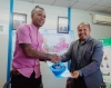 Bee Timor-Leste, Empreza Publika (BTL.EP) selebra kontratu ho kompañia Lokal Tansos, Lda, hodi kanalizasaun bee moos ba komunidade sira iha Suku Opa, Postu Adiministrativu Lolotoe, Munisipiu Bobonaro. Foto:INDEPENDENTE/Ivonia.