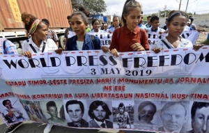 Jornalista Timoroan halo marsa iha loron liberdade imprensa mundial 
