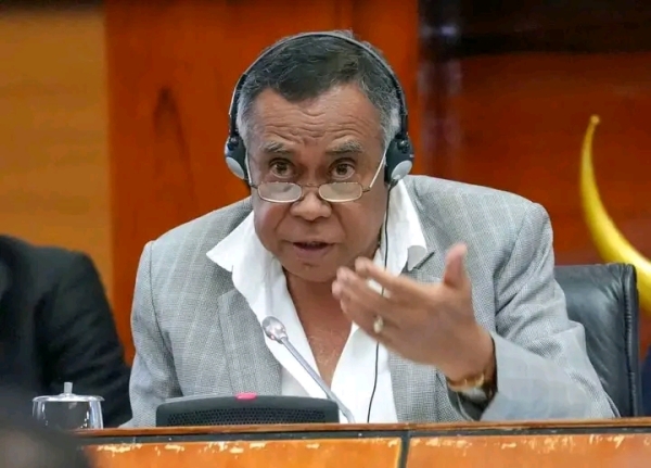 Ministru Planeamentu  no Investimentu Estratéjiku ( MPIE) no Prezidente KAFI, Gastão Francisco de Sousa. FOTO: Media-MPIE// 