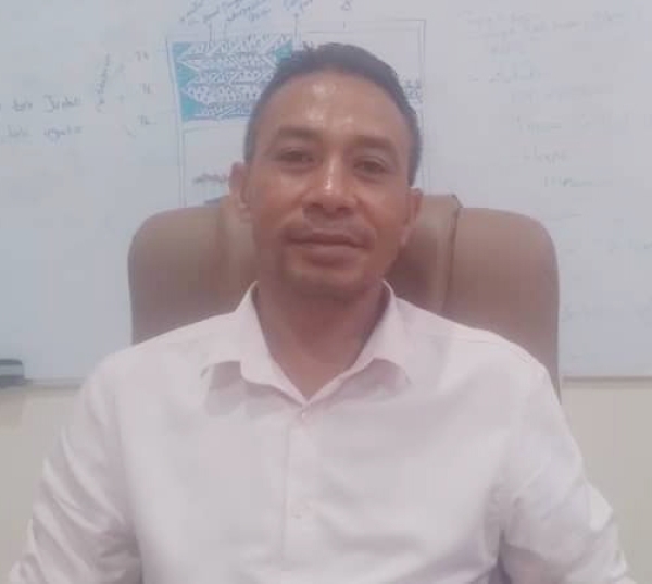 Diretór Serbisu Munisipal Agrikultura Munisipiu Dili, Marcelino Mendonça Pereira. FOTO: Rufino Barreto//