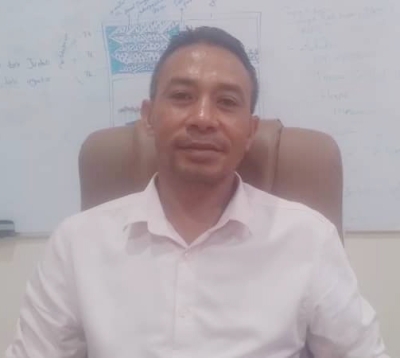 Diretór Serbisu Munisipal Agrikultura Munisipiu Dili, Marcelino Mendonça Pereira. FOTO: Rufino Barreto//