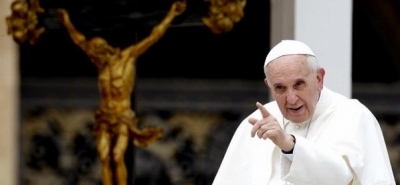 : Amu Papa Francisco. FOTO: Kompas.Com