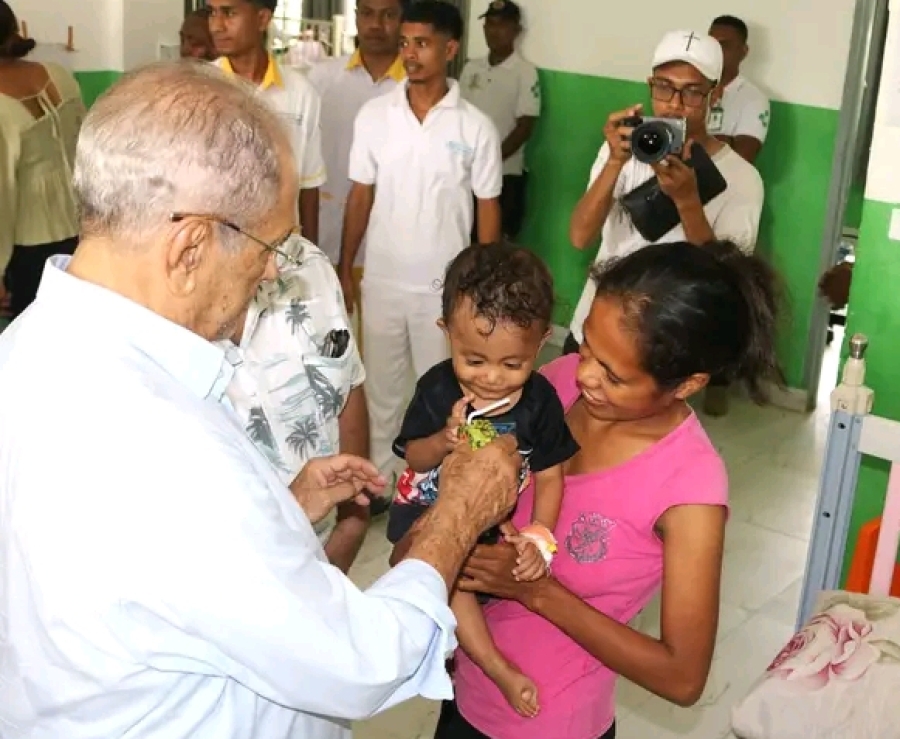 PR Horta apoia ai-hán ba pasiénte labarik sira ho moras dengue