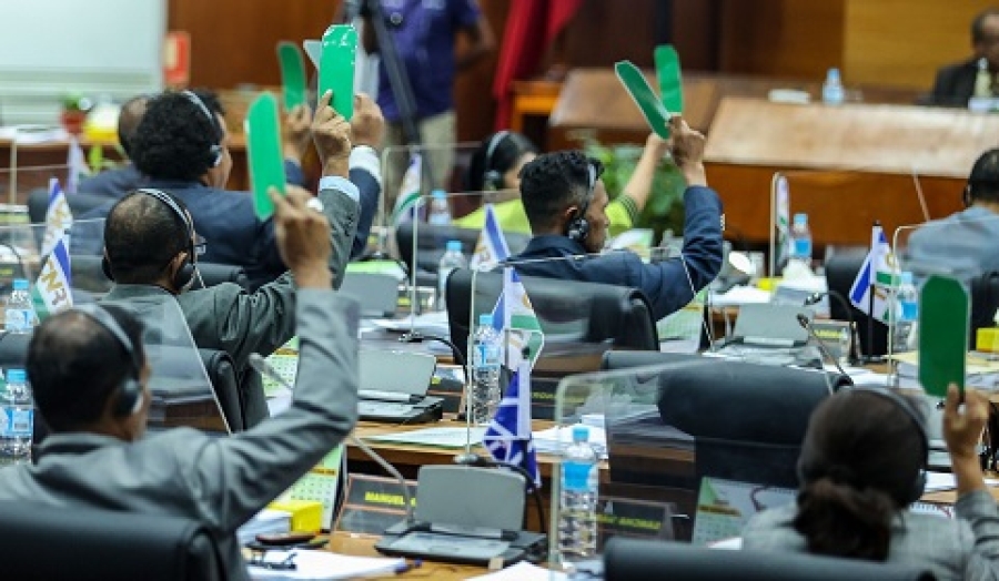 Parlamentu Nasional (PN)  aprova Orsamentu Retifikativu 2023 ba Ministériu Defeza tokon US$ 22 no Ministériu Interiór tokon US$ 7 iha faze espesialidade. Foto:INDEPENDENTE.