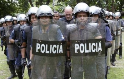 Timor-Leste Police members