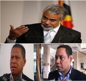 Ministru Xanana Gusmão, Prokuradór Jerál Repúblika, José da Costa Ximenes no Prezidente Tribunál Rekursu (PTR), Guilhermino da Silva