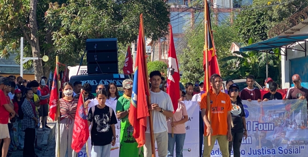 Selebrasaun Loron Mundial Traballador, Sexta (01/05). FOTO: Delfina Borges