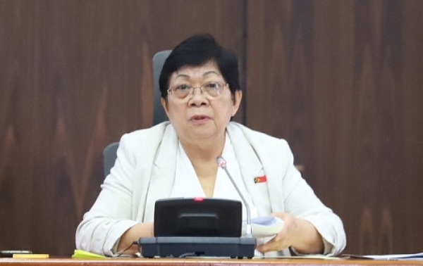 Prezidente Parlamentu Nasionál (PN), Maria Fernanda Lay. Foto:Media Gabinete MNEK.