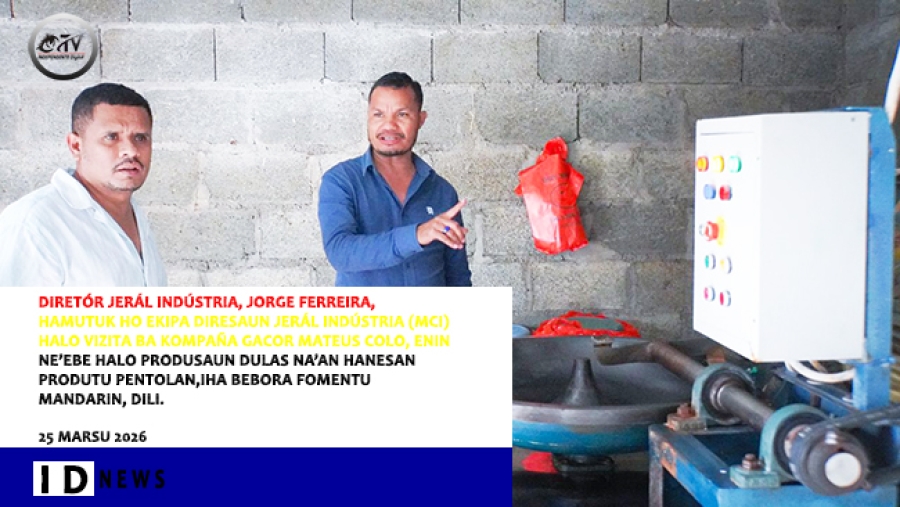 Vizita Empreza Lokál Pentolan: Motiva Hasa’e Kualidade no Kuantidade