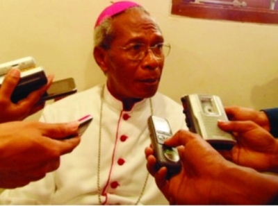 Bispu Dioseze Malaian Dom Norberto do Amaral.