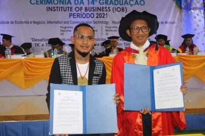 Assosiasaun Defisiénsia Timor-Leste (ADTL) koopera ona ho universidade rua, hanesan Universidade Nasionál Timor-Lorosa’e (UNTL) ho Institute Of Bussines (IOB), hodi assegura ema ho Defisiénsia sira iha nível edukasaun ne’ebé aas. Foto:Media ADTL.