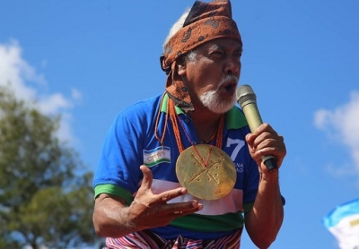Xanana konverse militante iha Kampanha Munsipiu Baukau 
