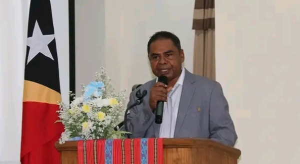 Prezidente Konsellu Administrasaun Institutu Nasional Seguransa Sosial no Fundu Rezerva Seguransa Sosial (INSS-FRSS), Zeferino da Costa Babo. FOTO: Media-INSS//