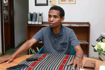 Direitór Ezekutivu FONGTIL, Inocencio de Jesus Xavier. FOTO: Media-FONGTIL//