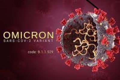 Virus variante omicron. Foto:Kompas.com.
