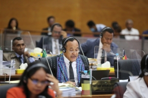 Deputadu sira husi Bankada KHUNTO iha Parlamentu Nasional. Foto:Dok/INDEPENDENTE.