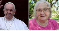 Papa Francisco ho nia Feton Maria Elena Bergoglio