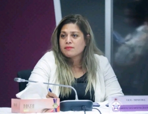 Vise Ministra Finansas, Felicia Claudina da Cruz Carvalho. FOTO: Media Gabinete Ministeriu Finansas.