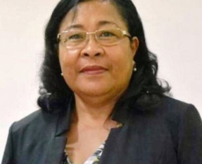 Prezidente Autoridade Munisipál Dili sesante, Guilhermina Filomena Saldanha. Foto:Dok/Independente.