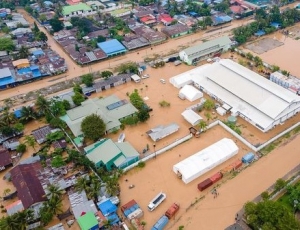 Inundasaun iha kapital Dili, iha loron 3 too 4 Abril 2021. 