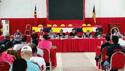 Preparasaun ba Konsegresu Nasional Komite Sentral Fretilin. Foto:Media Sosial. 