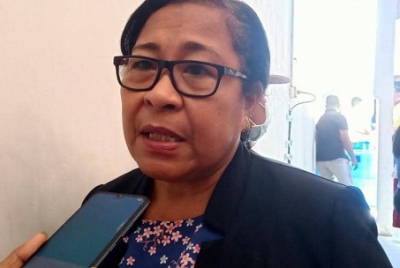 Prezidente Autoridade Munisipiu Dili, Guilhermina Filomena Saldanha. Foto:Agustino/INDEPENDENTE.