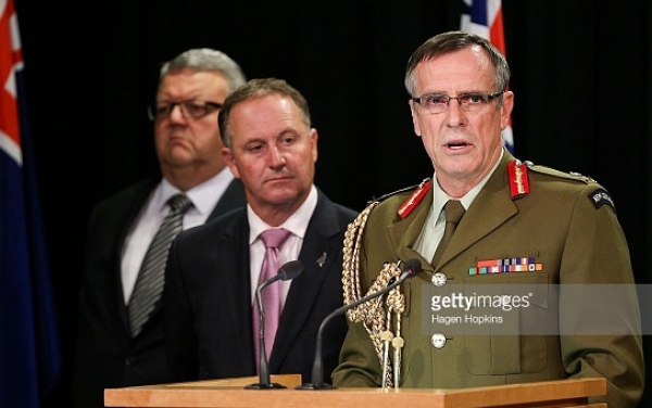New Zealand’s Chief of Defence, Lieutenant General Tim Keating