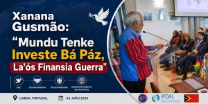 Diskursu prinsipál Xanana Gusmão iha semináriu internasionál, ne’ebé organiza hosi Instituto para a Promoção da América Latina e Caraíbas (IPDAL) no g7+, iha Lisboa, Portugal, kuarta (23/06)..