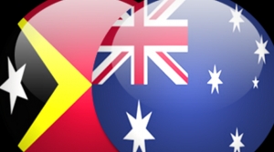 Bandeira Timor-Leste ho Australia
