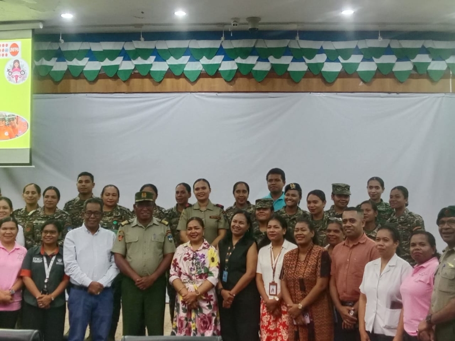 MS sosializa moras kankru servikal ba Femenina F-FDTL