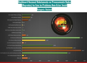 Dashboard Nasional Rekollamentu no Prosesamentu Dadus (Reprodus) ba Ema ho Problema Bem Estar Sosiál. Foto:Media Gabinete MSSI.