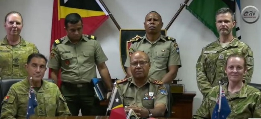 Forsa Armanda Novazelandia no Australia Haraka Estabelese Tan Kooperasaun Direiita ho Forsa Komponente Terestre TL