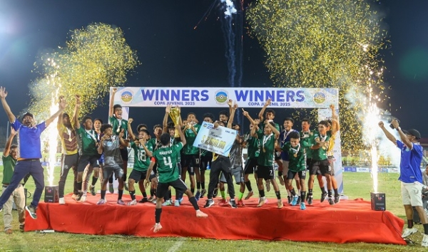 Ekipa Mane Asosiasaun Futeból Manufahi (AFMM) sai kampioneta iha Jogu Kopa Juvenil 2025. Foto:Media GPM.