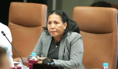 Ministra Finansas, Santina José Rodrigues F. Viegas Cardoso, partisipa Konsellu Ministru, ohin (14/01), Foto: Media-MKI