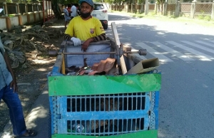 Negosiante abulante iha Dili. Foto INDEPENDENTE 