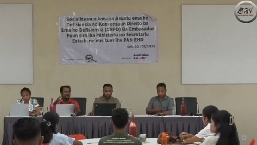 CGT-TL Sosializa Asuntu Konvensaun Direitu EhD ba Governu no Embaixadór Sira