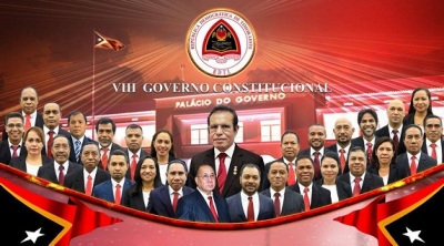 VIII Governu Konstitusional anterior. Foto dokumentasaun