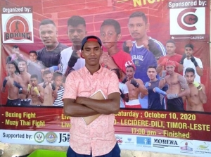 Presidente Clubu Boxing El-Matador, Abilio Orlando dos Santos. Foto: Joenaca da Conceicao/INDEPENDENTE.