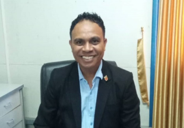 Diretór Nasional Polítika Igualdade Jenéru iha Sekretária Estadu Igualdade, Abilio Barreto. Foto:INDEPENDENTE/Ilda da Costa