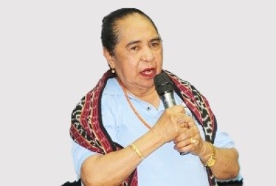 Prezidente Grupu Mulheres Parlamentár Timor-Leste (GMPTL), Alianca da Conceição de Araújo. Foto:Dok